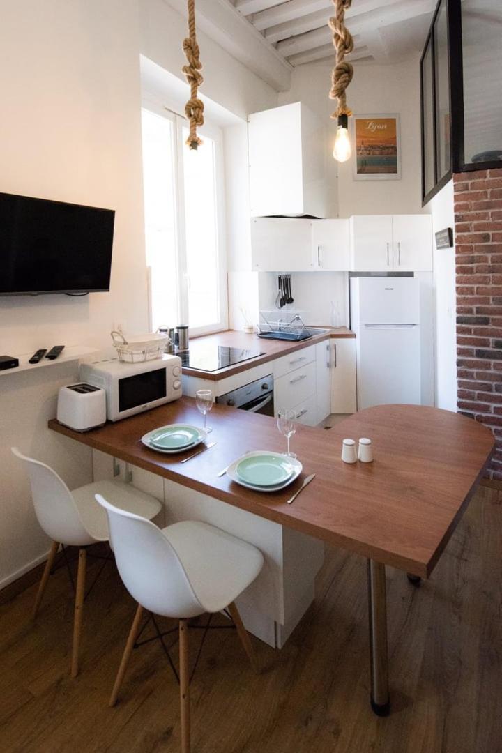 Le Ferratiere - Moderne Industriel Du Vieux Lyon Apartment Exterior foto